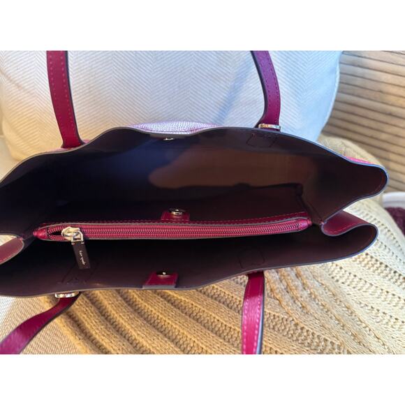 Kate Spade New York Harper Satchel Berry Cobbler - Picture 3 of 6